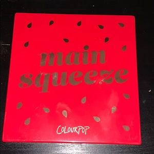 Main squeeze eye shadow colour pop pallet